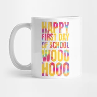 First day of school tye dye Mug